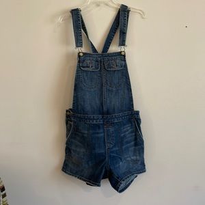 paper denim overalls